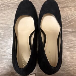 Cole Haan Women's Black Suede Flats